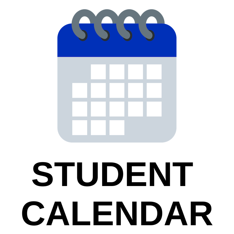 Button to view student calendar